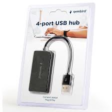 Gembird 4-port USB hub